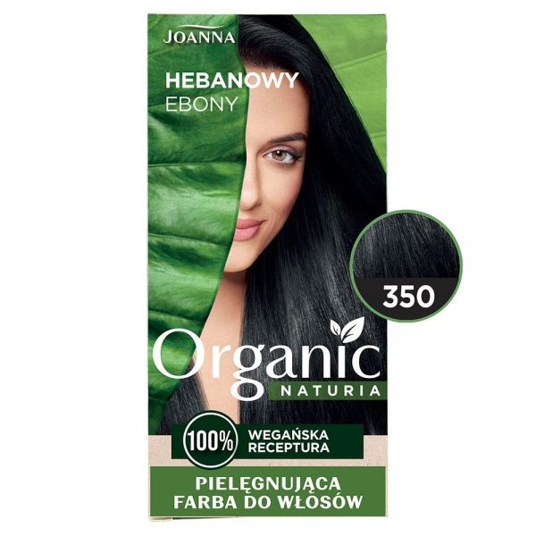 Крем-краска для волос Joanna Naturia Organic, 350 Черный
