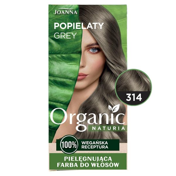 Juuksevärv Joanna Naturia Organic, 314 Grey