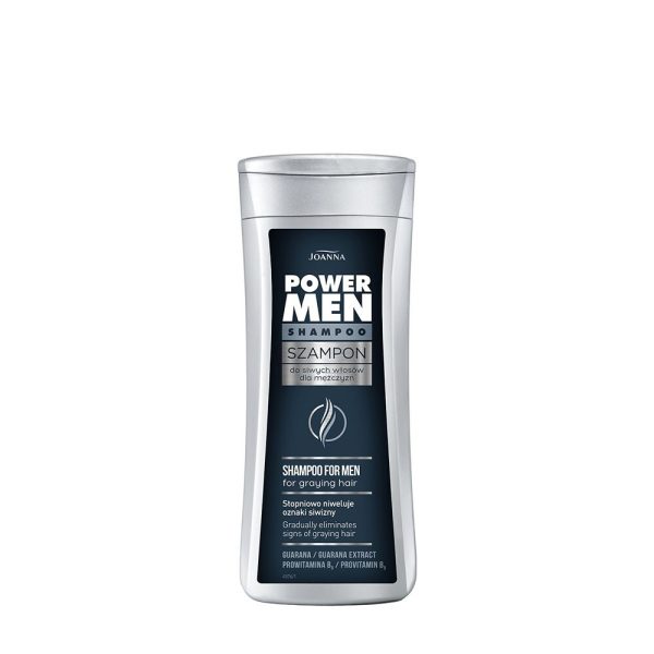 Šampoon hallidele juustele “Joanna Power Men” meestele 200 ml