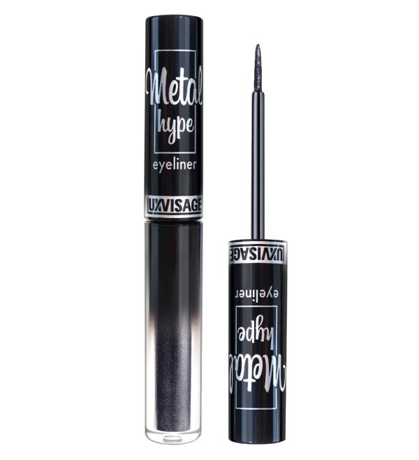 Eyeliner “Lux Visage “Metal hype”, nr 08 Diamond black
