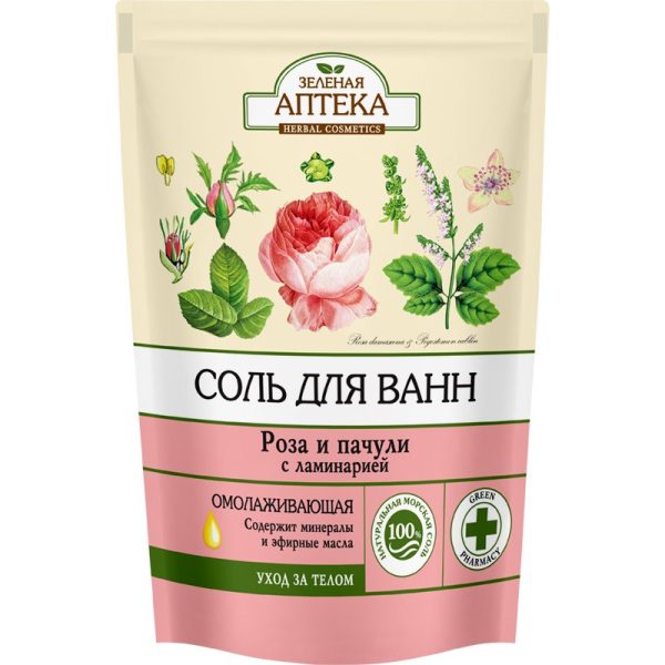 Kylpysuola ”Zelenaja Apteka”, nuorentava 500 g