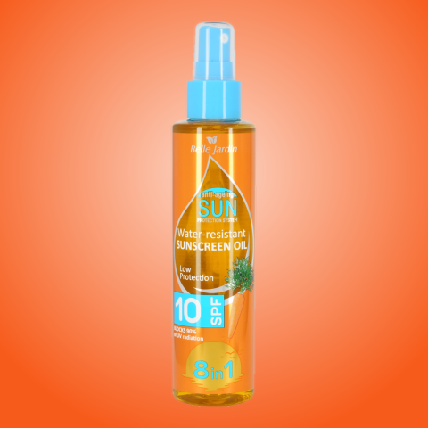Sunscreen Oil Belle Jardin 10SPF 180ml