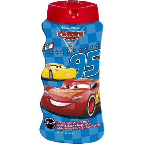 Dušigeel ja šampoon 2in1 “Lorenay Disney Cars 3” 475ml