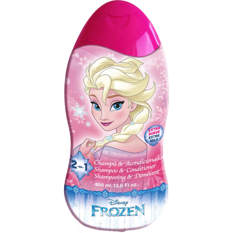 Shower gel and shampo 2 in 1 Lorenay Frozen 400 ml