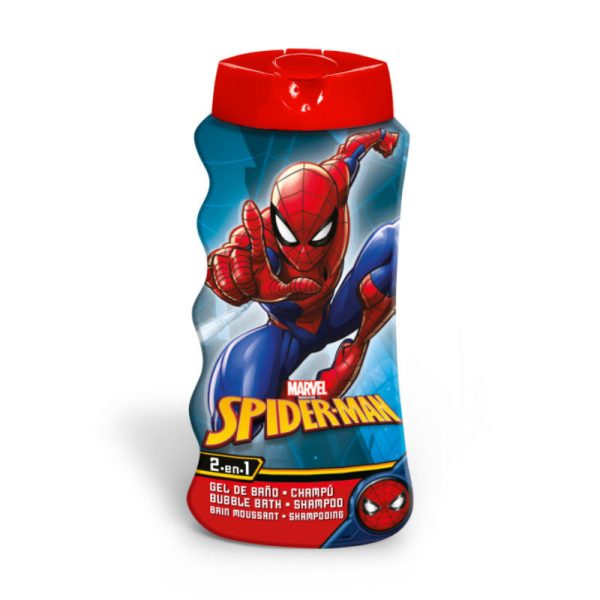 Suihkugeeli ja shampoo 2in1 ”Lorenay Spider-man” 475ml