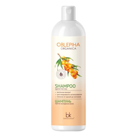 Šampoon “Oblepiha Organica”, juuste väljalangemise vastu 400 g