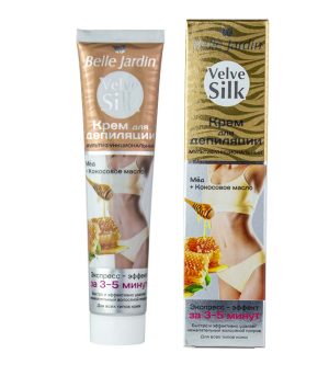 Velve silk depileerimiskreem mee+kookosiõli 75ml