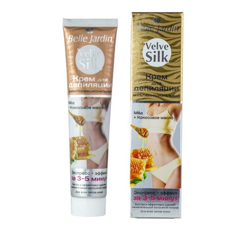 Hair removal cream “BJ Velve Silk” Honey & Coconut Butter 75ml