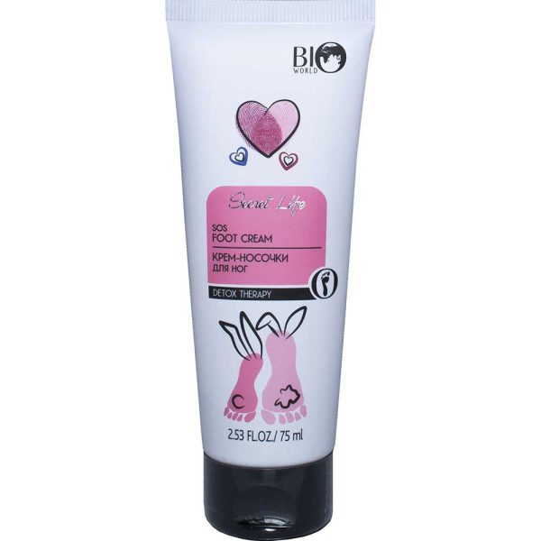 Voidesukat jaloille ”Secret life” 75ml