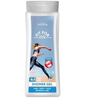 Dušigeel naistele "Joanna Fit for life" 4in1 300ml