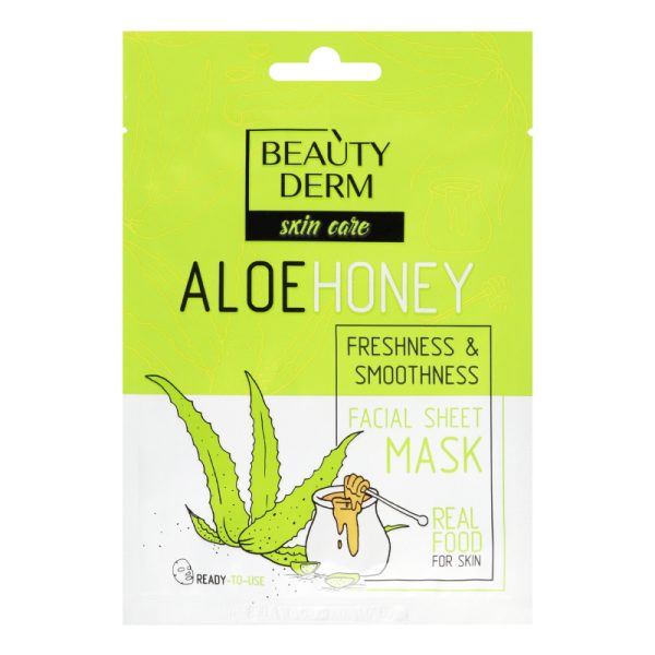 Kangas näomask “Aloe-Honey” “Beautyderm” 25ml