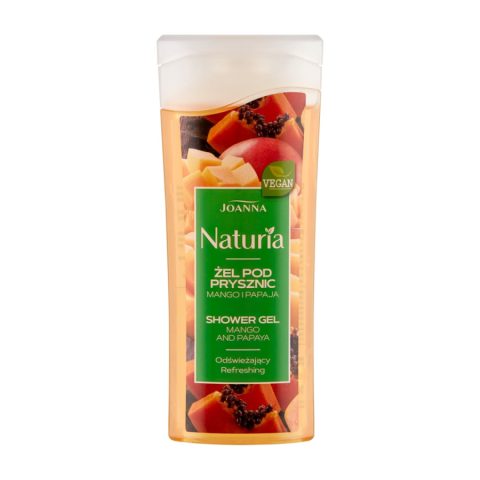 Dušigeel “JOANNA` NATURIA BODY”, papaia ja mango ekstraktiga 100 ml