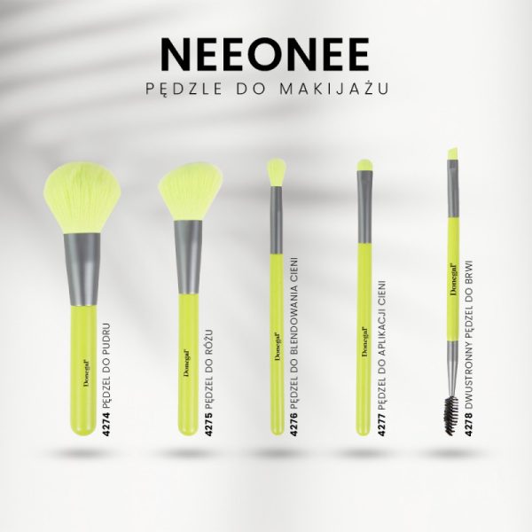 Double-Sided Brow & Lash Brush “Donegal Duo Neeonee 4278”