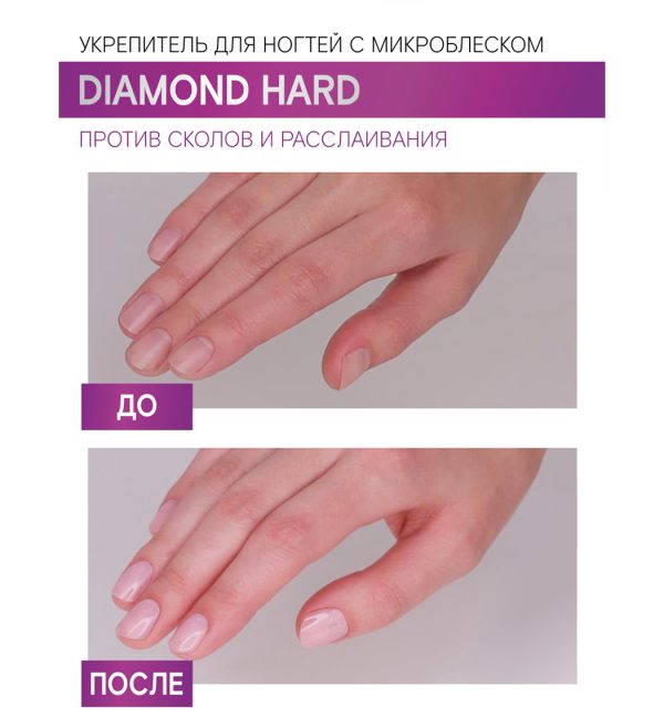 Nail hardener LuxVisage Diamond hard 9g