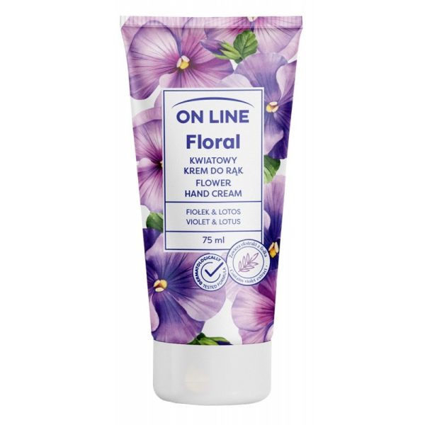 Floral Violet & Lotus hand cream 75ml