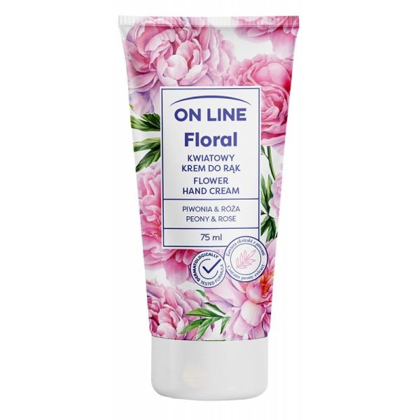 Floral Peony & Rose hand cream 75ml