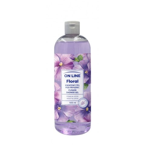 FLORAL shower gel Violet & Lotus 500ml