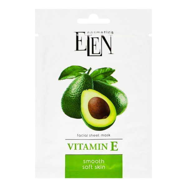 Kangasmask näole “ELEN cosmetics”, Vitamin E 25 ml
