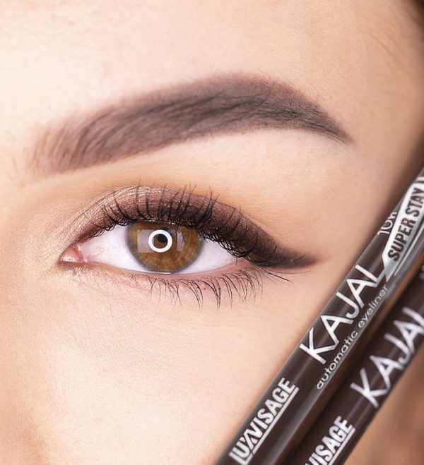 Automatic super long-lasting LuxVisage Kajal eye pencil 10H-Dark Chocolate