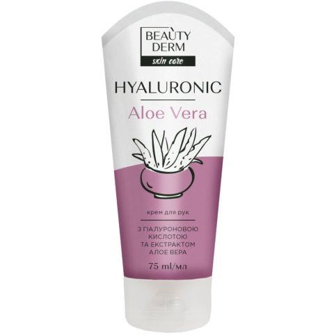 Hand cream “BeatyDerm Hyaluronic”, 75ml