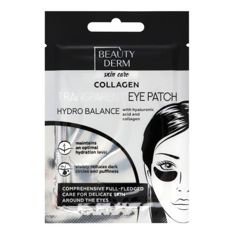Black collagen eye patches Beauty derm 2 pcs, 8 g