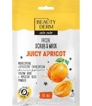 Näomask-koorija "Beauty derm", Juicy Apricot 10 ml