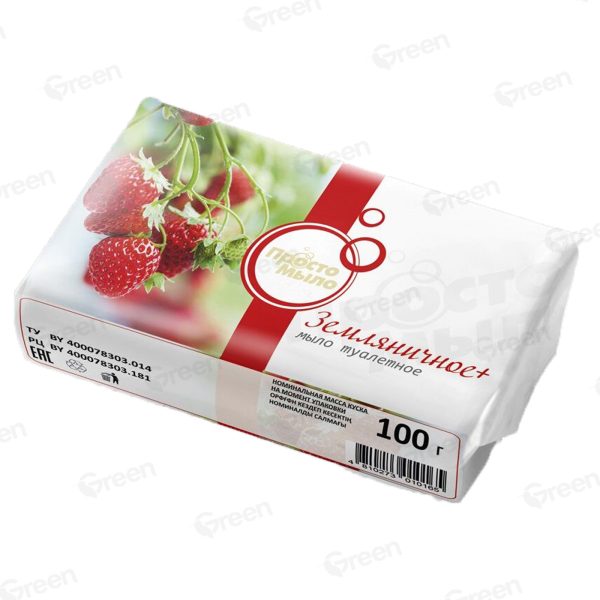 Solid toilet soap “Strawberry” 100g