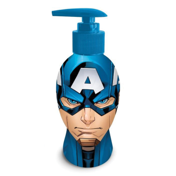 2-in-1 Bubble Bath-šhampoon “Captain America” 300 ml