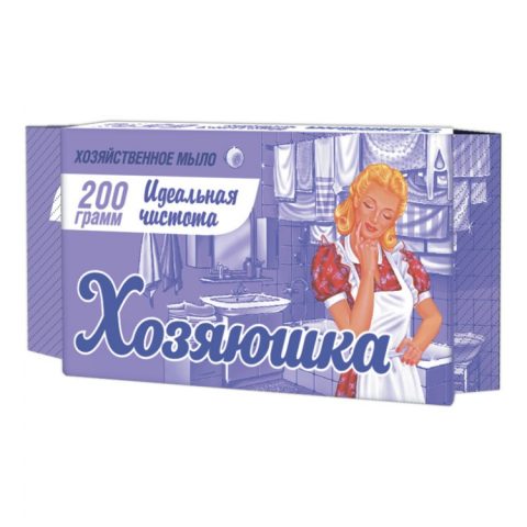 Laundry soap “Hozyayushka” 65% perfect cleanliness 200g