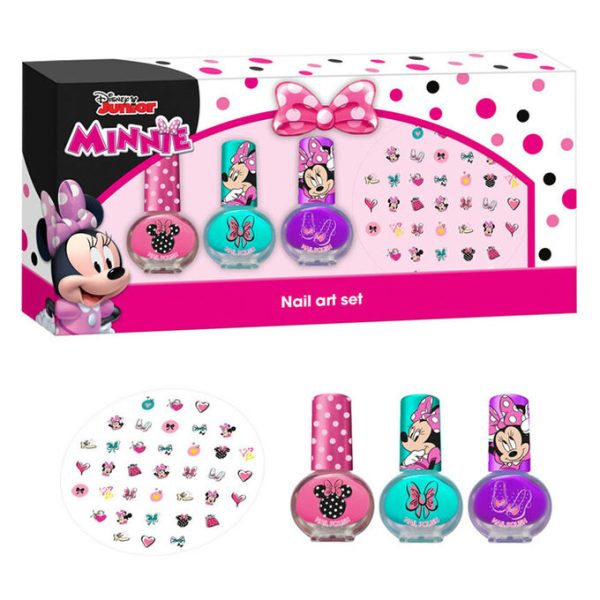 Gift set nail polish Lorenay 1259 Minnie Mouse Disney