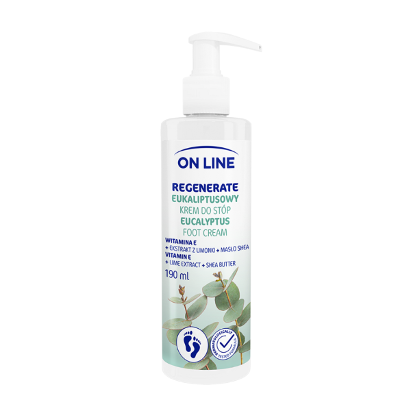 REGENERATE Eucalyptus foot cream 190 ml