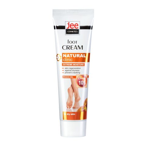 Extreme moisture foot cream “With Peach Oil”, Jee Cosmetics, 100 ml