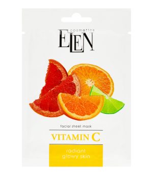 Kangasmask näole "Elen Cosmetics" vitamiin C  25ml