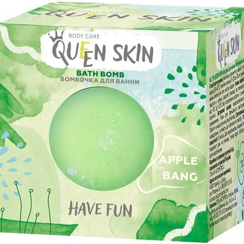 Kihisev vannipall “Queen Skin”, õunaga 75g