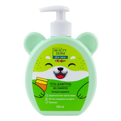 2 in 1 body wash & shampoo “Beatydem Kids” with caramel 300 ml