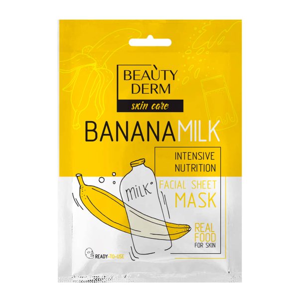 Kangasnaamio ”Beautyderm”, BANANA MILK 25 ml