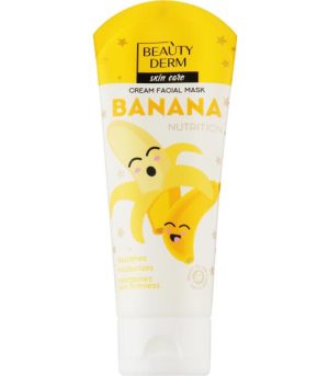 Mask näole "Beauty derm", "Banana Nutrition", 75 ml