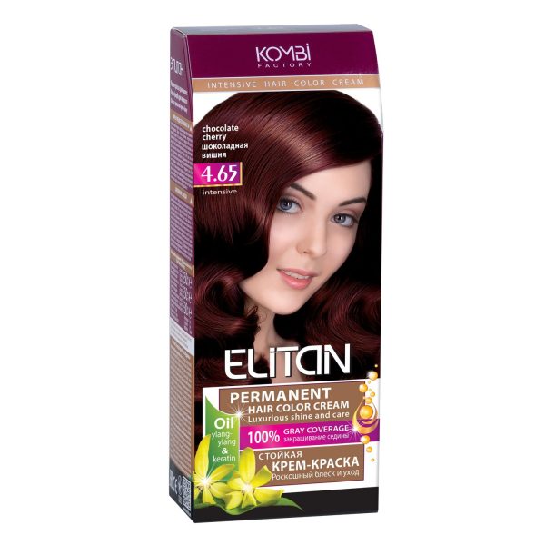 Juuksevärv “Elitan”, 4.65 Chocolate Cherry