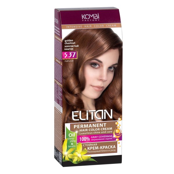 Juuksevärv “Elitan”, 5.37 Golden Chestnut