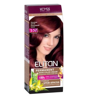 Крем-краска для волос «Elitan» , 5.57 — Шоколадный гранат