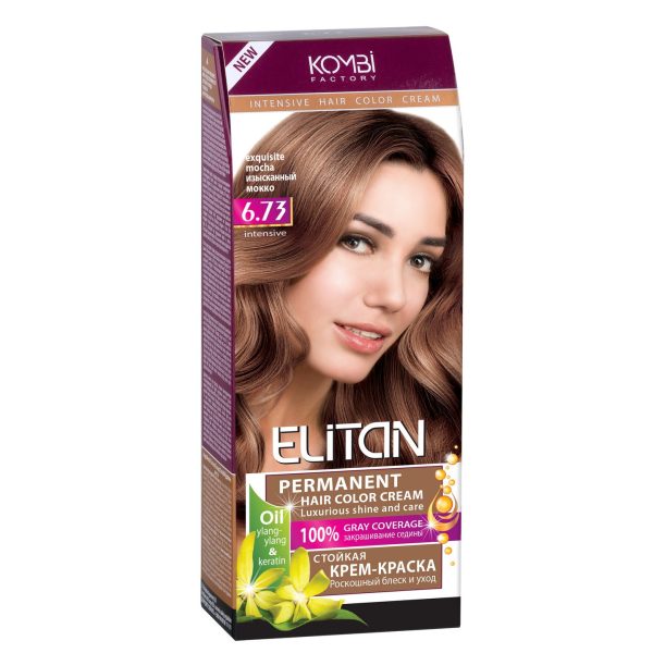 Juuksevärv “Elitan”, 6.73 Exquisite Mocha