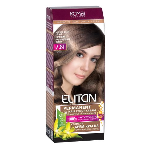Hair dye “Elitan Classic”, 7.81 Shining Pearl Blond