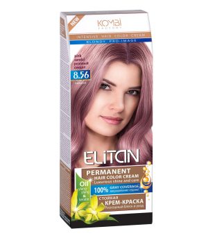 Крем-краска для волос «Elitan», 8.56 — Розовый сандал