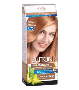 Juuksevärv "Elitan", 8.75 Caramel Light Blond