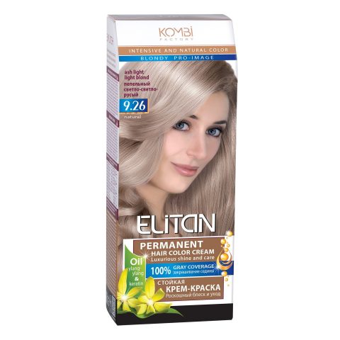 Hair colour “Elitan”, 9.26 Ash Light Light Blond