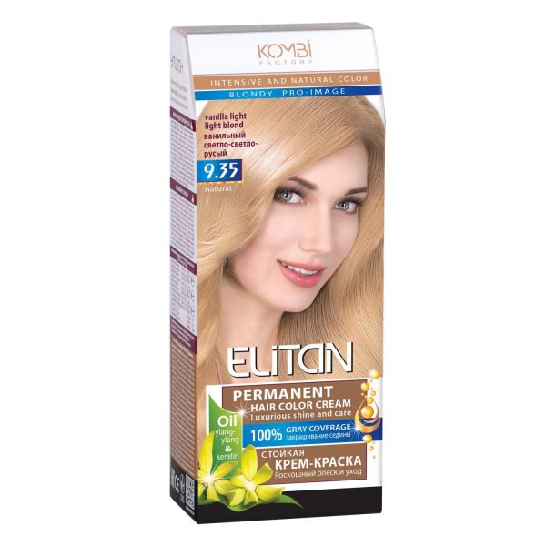 Juuksevärv “Elitan”, 9.35 Vanilla Light Light Blond