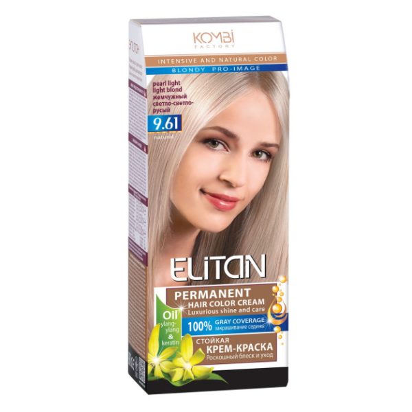 Juuksevärv “Elitan”, 9.61 Pearl Light Light Blond