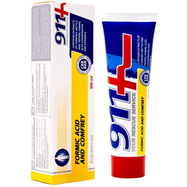 Gel-balm for joints “911”, with formic acid and rue 100ml