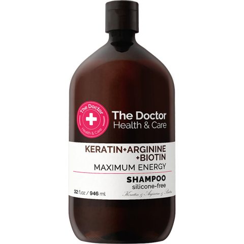 Шампунь для волос “The Doctor Health & Care” “Keratin+ Arginine+Biotin” 946 мл