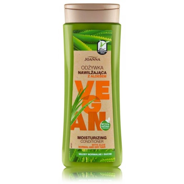 Moisturizing Conditioner and Shampoo Joanna “Vegan” with aloe 600 ml